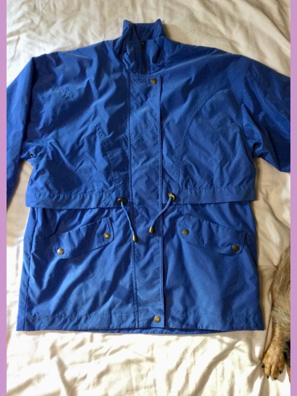 Rain Parachute Jacket,sz LP